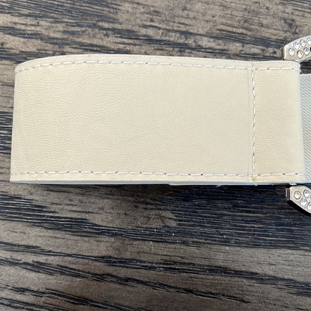 Pearl/white Rhinestone belt - Picture 3 of 7